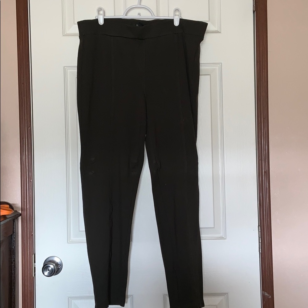 Olive Ponte Jeggings